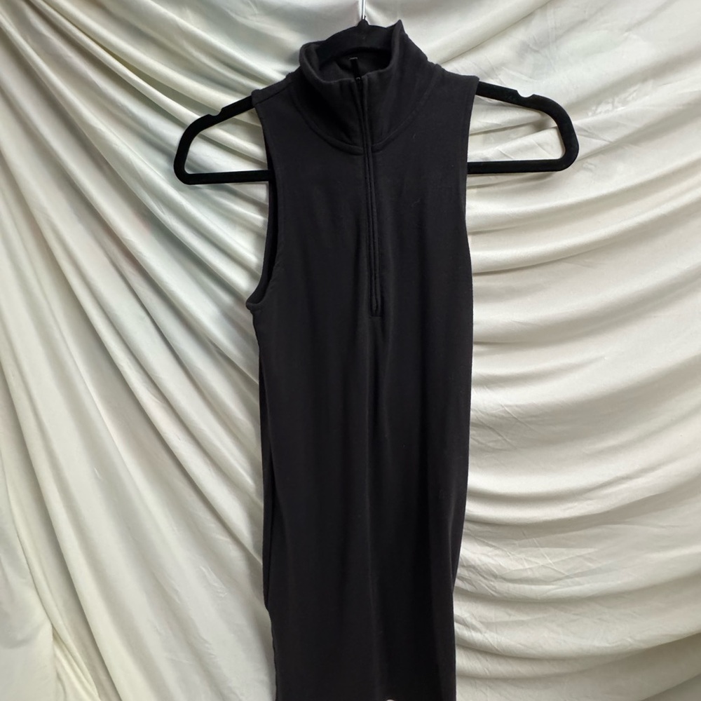Sunday Best Black Sleeveless Mini Dress